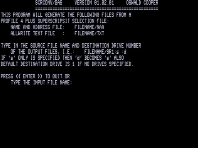 Screen shot